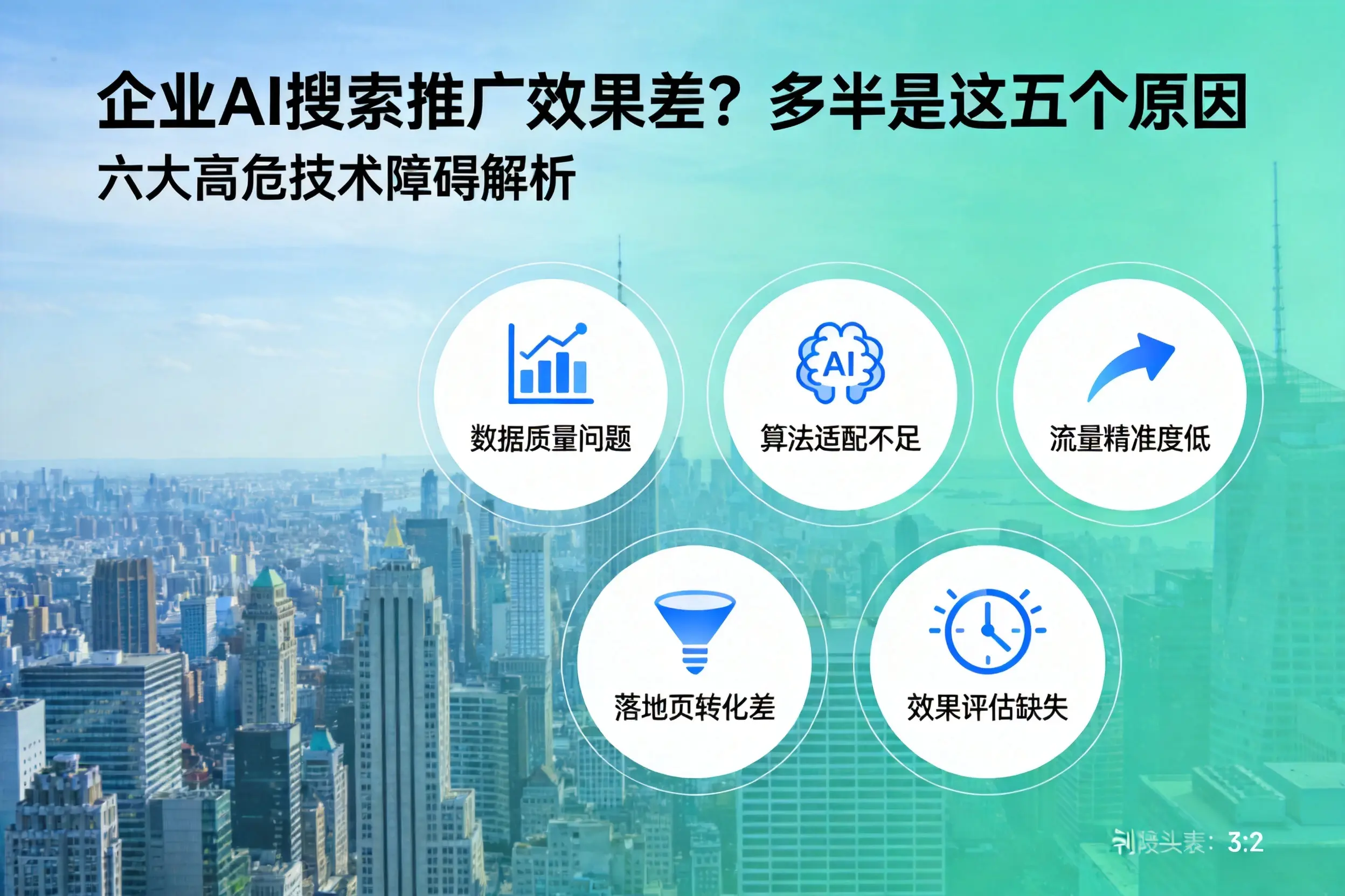 盐源企业AI搜索推广效果差?多半是这五个原因